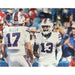 Gabriel Davis Unsigned Buffalo Bills Yelling with Allen 11x14 Photo Unsigned Photos TSE Buffalo 