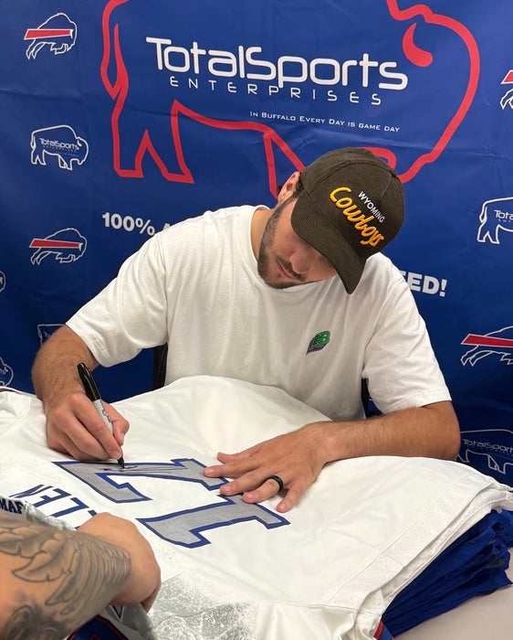 Josh Allen Signed Buffalo Bills Nike 2025 Rivalries Collection Game Jersey