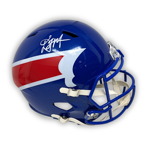 DJ Moore Signed Buffalo Bills Full Size Nickel City Alternate Speed Replica Helmet