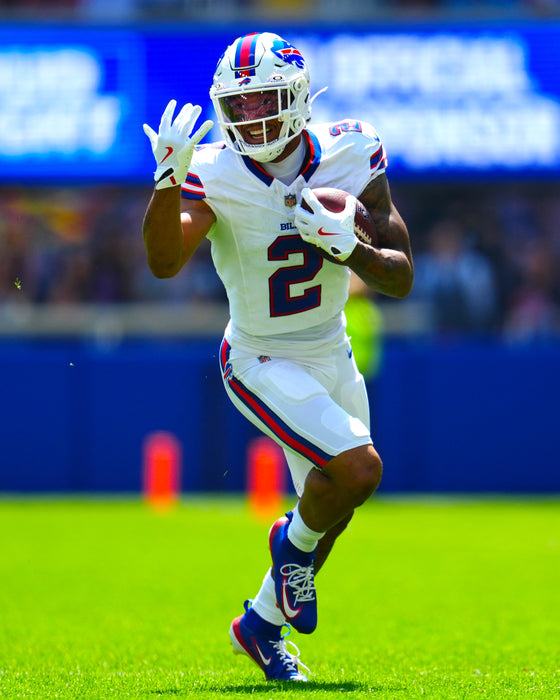 PRE-SALE: DJ Moore Signed Taunting Defender Photo