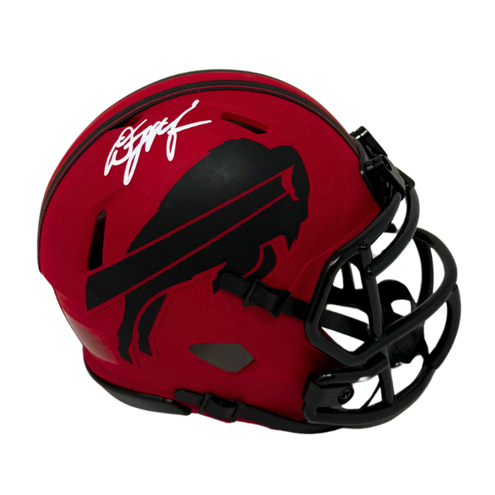 DJ Moore Signed Buffalo Bills RAVE Speed Mini Helmet