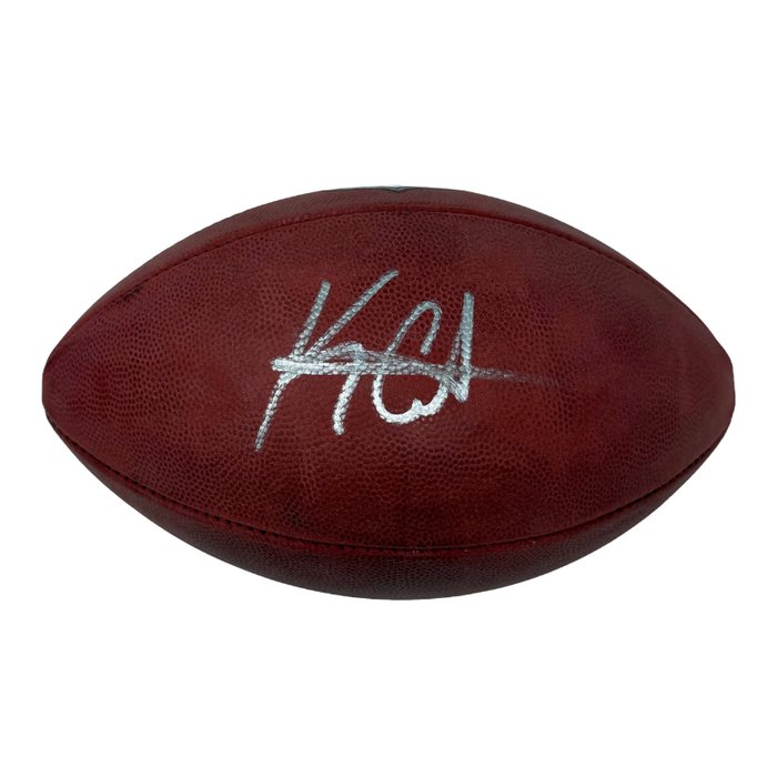 Keon Coleman Signed Wilson Duke Authentic Football