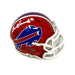 David Edwards Signed Buffalo Bills Red Speed Mini Helmet Signed Mini Helmets TSE Buffalo 