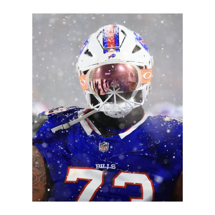 PRE-SALE: Dion Dawkins Signed Snow Goggles Photo
