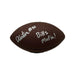 Dewayne Carter Signed Replica Wilson Football with "Bills Mafia" Signed Footballs TSE Buffalo 