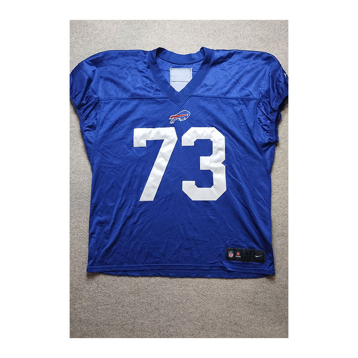 Dion Dawkins Authentic 2018 Blue Practice Jersey