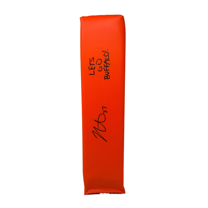 Jordan Hancock Signed Replica End Zone Pylon with Let's Go Buffalo