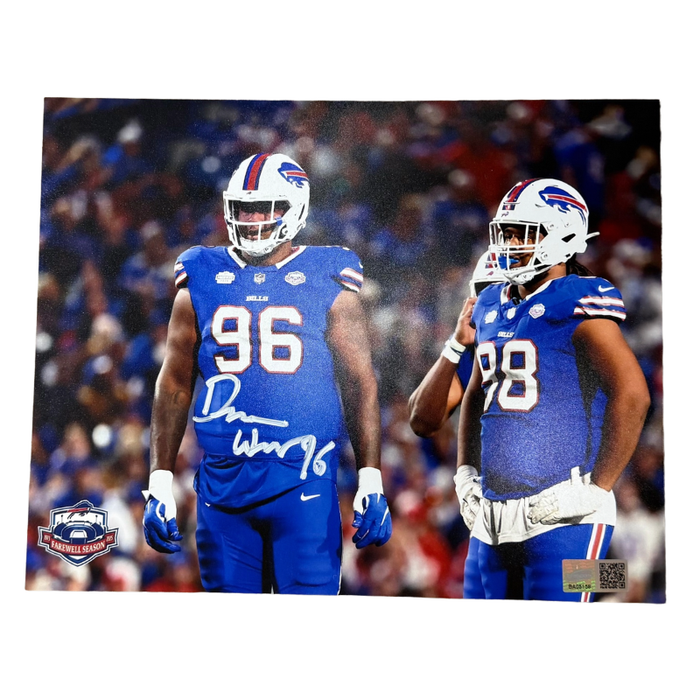 Deone Walker Signed Standing with TJ Sanders 8x10 Photo