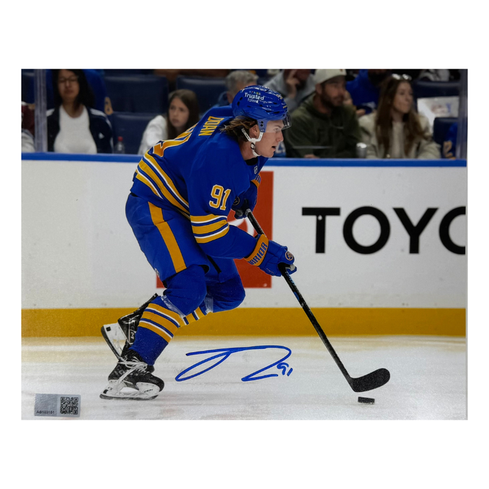Josh Doan Signed Buffalo Sabres Skating 8x10 Photo