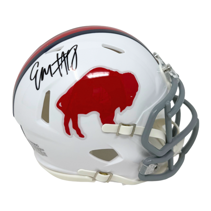 DOORBUSTER: Elijah Moore Signed Buffalo Bills Standing Buffalo Speed Mini Helmet