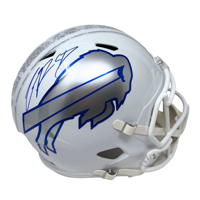Christian Benford Signed Buffalo Bills Full Size Rivalries Speed Replica Helmet
