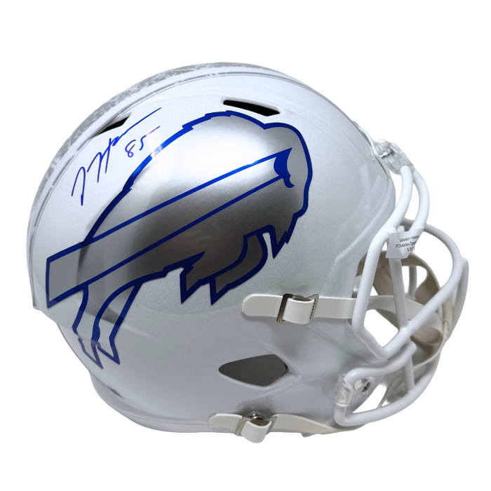 Jackson Hawes Signed Buffalo Bills Full Size 2025 Rivalries Collection Speed Replica Helmet
