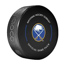 PRE-SALE: Pat LaFontaine Signed Buffalo Sabres Official Game Model Puck