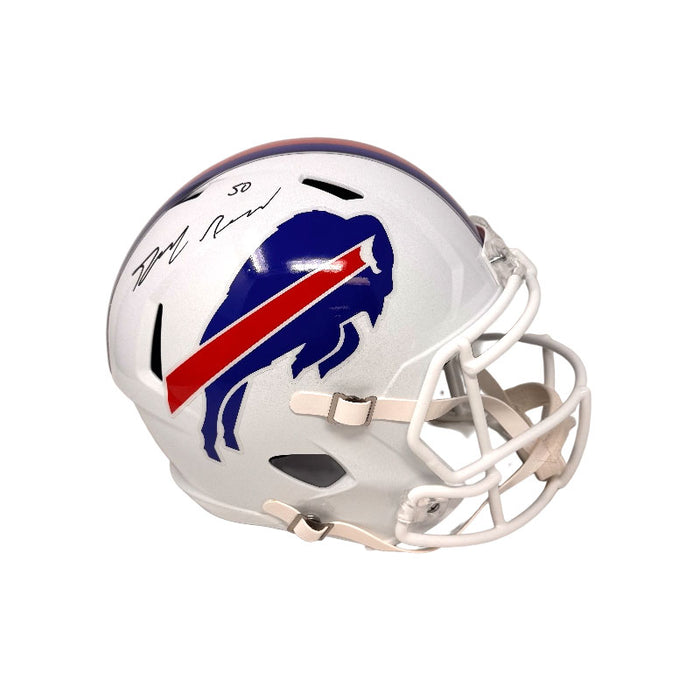 Greg Rousseau Signed Buffalo Bills Full Size 2021 Speed Replica Helmet