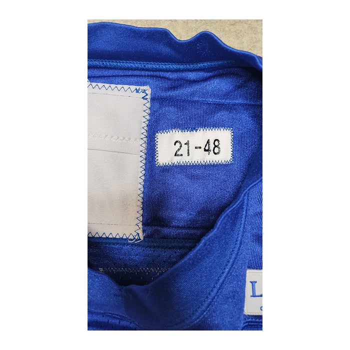 Greg Rousseau Authentic 2021 Blue Practice Jersey