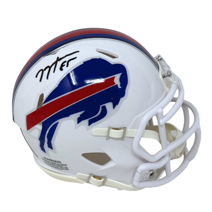 Jackson Hawes Signed Buffalo Bills 2021 Speed Mini Helmet