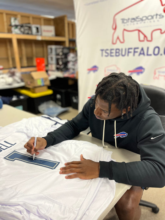 Skyler Bell Signed Pro-Style White College Jersey
