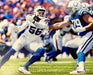 Leonard Floyd Unsigned Rushing In White vs. Colts 11x14 Photo Unsigned Photos TSE Buffalo 