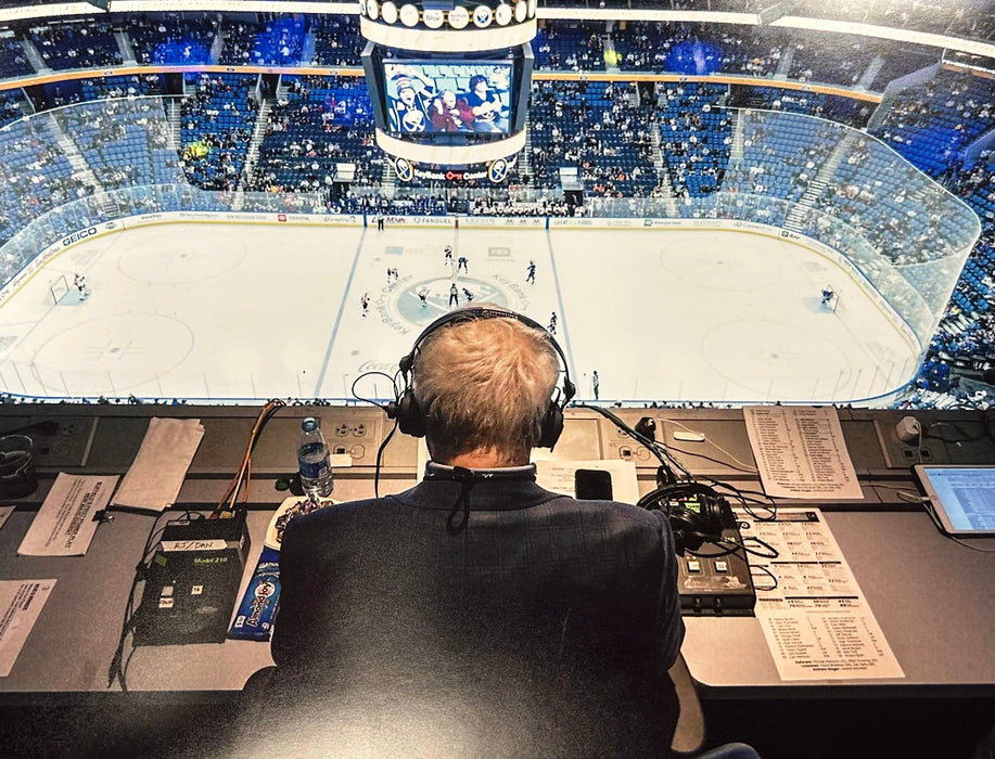 Rick Jeanneret Unsigned In Booth Photo Unsigned Photos TSE Buffalo 