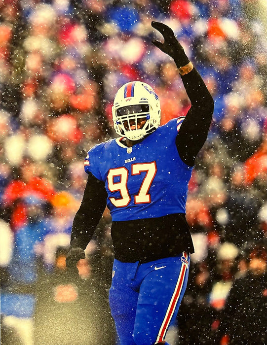 Jordan Phillips Unsigned Arms Up Photo Unsigned Photos TSE Buffalo 