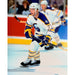 Pierre Turgeon Unsigned Skating In White 8x10 Photo Unsigned Photos TSE Buffalo 