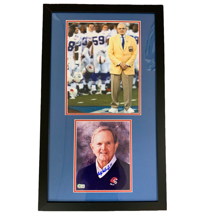 Ralph Wilson Signed 8x10 Photo and Unsigned 11x14- Professionally Framed Signed Photos TSE Framed Option 1 