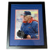 Marv Levy Putting On Gloves Signed 11x14 Photo with HOF 01 - Professionally Framed Signed Photos TSE Framed 