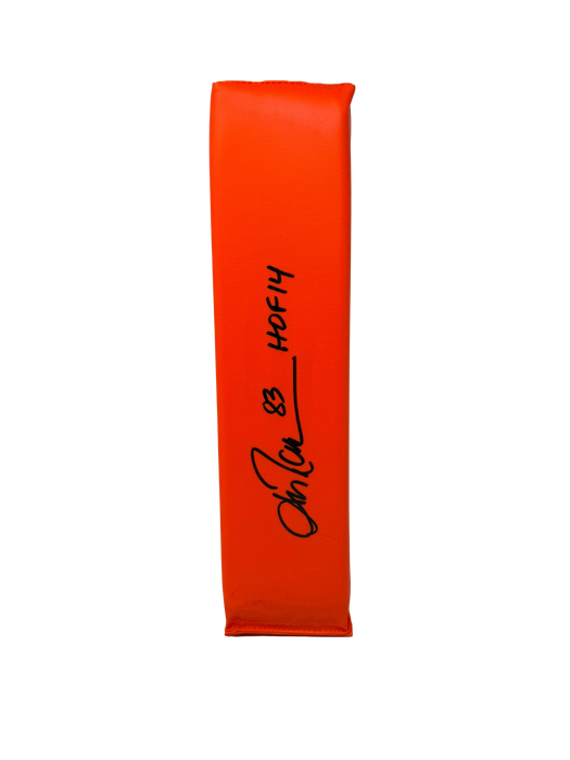 Andre Reed Signed Replica End Zone Pylon with HOF '14