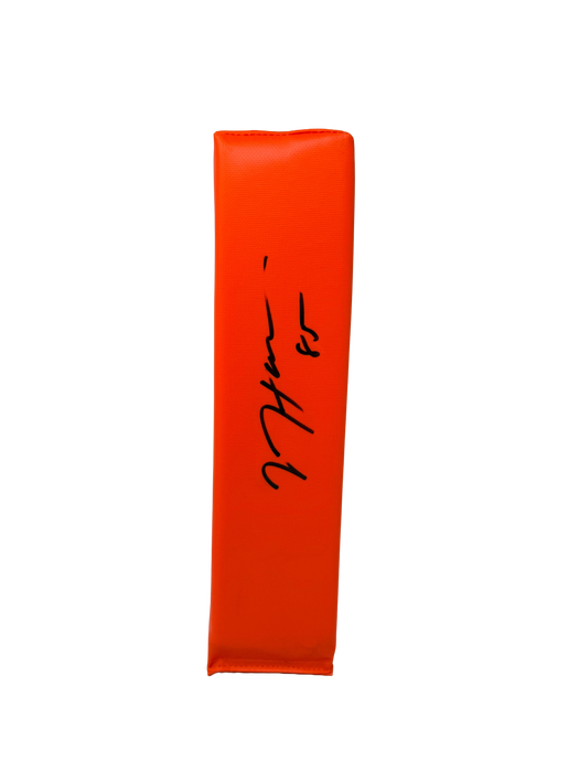 Jackson Hawes Signed Replica End Zone Pylon
