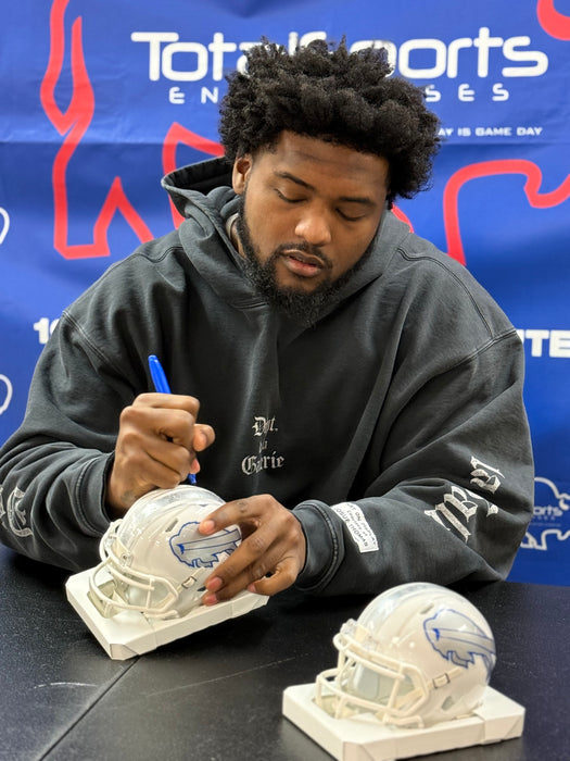 Reggie Gilliam Signed Buffalo Bills Rivalries Speed Mini Helmet