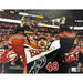 Matt Vinc Signed Holding NLL Trophy Horizontal Photo Signed Lacrosse Photo TSE Buffalo 8x10 