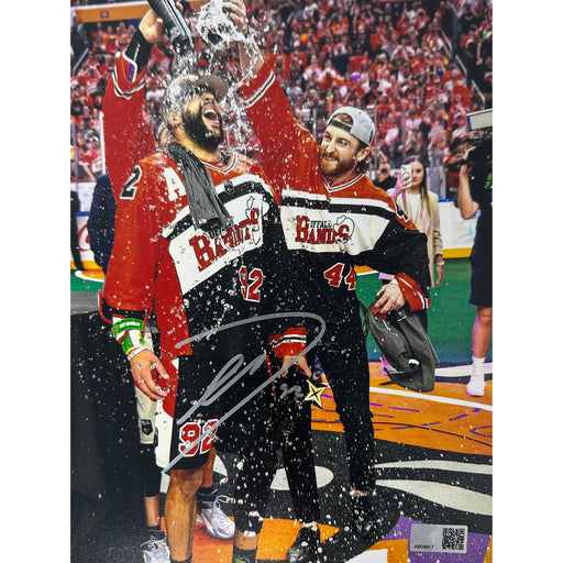 Dhane Smith Signed NLL Water Celebration 8x10 Photo Signed Photos TSE Buffalo 