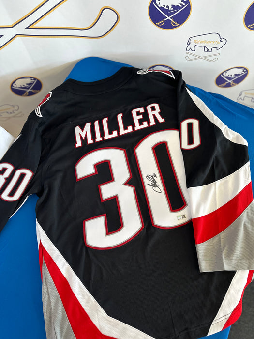 Facebook Auction: Ryan Miller Autographed Goat Head Jersey