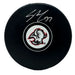 Casey Mittelstadt Signed Buffalo Sabres Goathead Autograph Puck CLEARANCE TSE Buffalo 