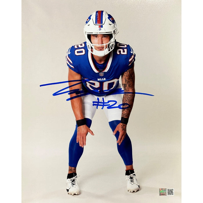Taylor Rapp Signed In Stance Sneak Peak Photo Signed Photos TSE Buffalo 