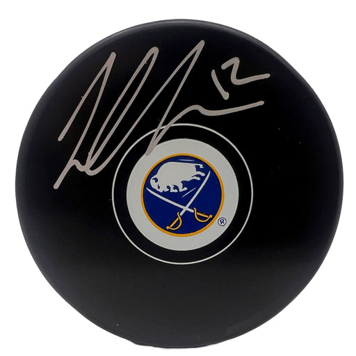 Jordan Greenway Signed Buffalo Sabres Autograph Puck Signed Hockey Puck TSE Buffalo 