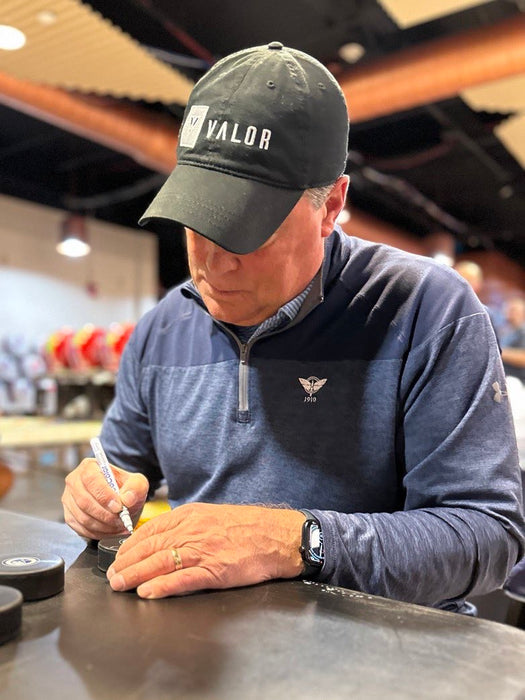 Pat LaFontaine Signed Buffalo Sabres Autograph Puck