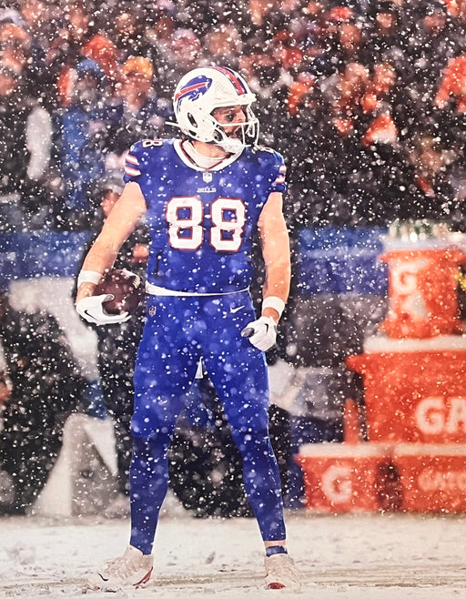 Dawson Knox In Snow Unsigned 16x20 Photo Unsigned Photos TSE Buffalo 