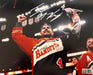 Ian MacKay Signed Holding 2024 NLL Championship Trophy 8x10 Photo Signed Lacrosse Photo TSE Buffalo White 