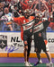 Chris Cloutier Signed Celebrating with Dhane Smith 8x10 Photo Signed Lacrosse Photo TSE Buffalo 