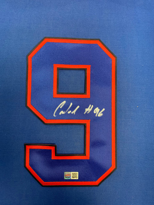 Carlos "Boogie" Basham Signed Jersey Number #9 TSE Buffalo 