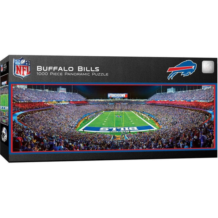 Buffalo Bills 1000 Piece Panoramic Jigsaw Puzzle - End Zone View
