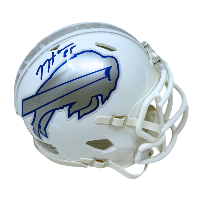 Jackson Hawes Signed Buffalo Bills Rivalries Speed Mini Helmet