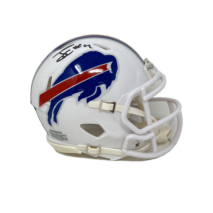 James Cook Signed Buffalo Bills 2021 Speed Mini Helmet