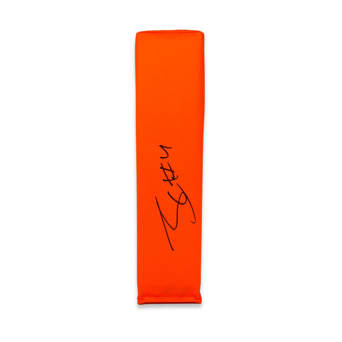 James Cook Signed Replica End Zone Pylon