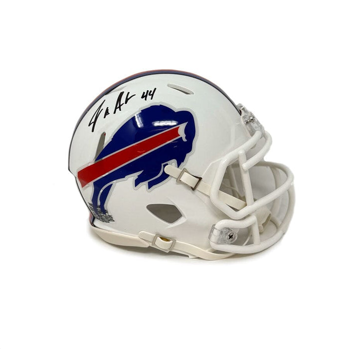 Joe Andreessen Signed Buffalo Bills 2021 Speed Mini Helmet Signed Mini Helmets TSE Buffalo 