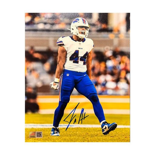 Joe Andreessen Signed Flexing vs Steelers 8x10 Photo Signed Photos TSE Buffalo 