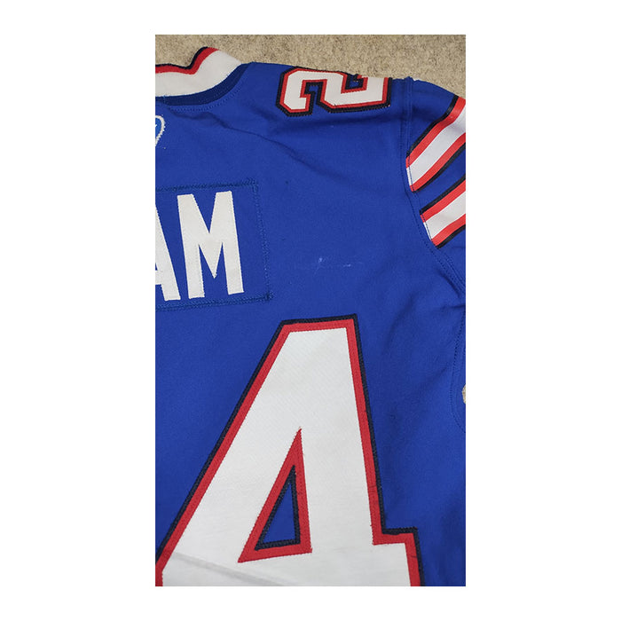 Kaiir Elam Authentic Game Used Home Jersey