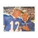 Jim Kelly and Marv Levy Talking Close-up Dual Signed 16x20 Photo Signed Photos TSE Buffalo 