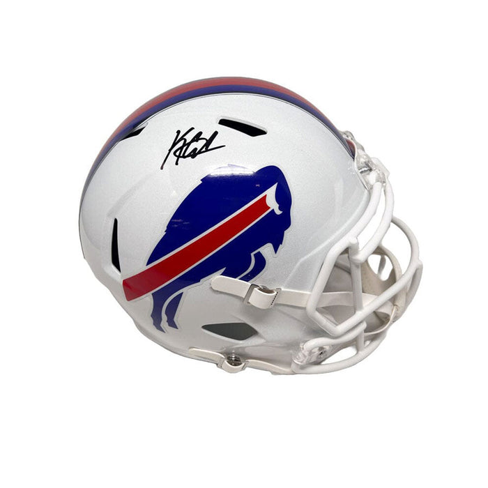 Keon Coleman Signed Buffalo Bills Full Size 2021 Speed Replica Helmet